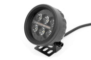 Par de Luces LED Redondas Serie Negro | 3.5 Inch | Ámbar DRL