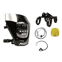 Pod LED Rigid Adapt XE Extreme Enduro LED Moto Kit, Black | Off-Road