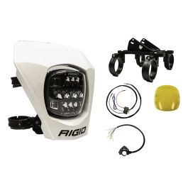 Pod LED Rigid Adapt XE Extreme Enduro LED Moto Kit, White | Off-Road