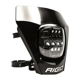 Pod LED Rigid Adapt XE Number Plate Black | Off-Road