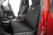 Fundas de Asiento | Delantero y Trasero | Cabina Crew | Nissan Frontier 2WD/4WD (2022-2026)