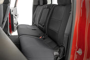 Fundas de Asiento | Delantero y Trasero | Cabina Crew | Nissan Frontier 2WD/4WD (2022-2026)