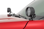 Kit de Luces LED | Montaje tipo Ditch | Serie Negro Redonda | 3.5 Inch | Ámbar DRL | Toyota Tacoma (24-26)