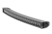 30 Inch LED Serie Negro Light Bar | Curvo | Single Row | Blanco Frío DRL