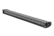 30 Inch LED Serie Negro Light Bar | Single Row | Blanco Frío DRL