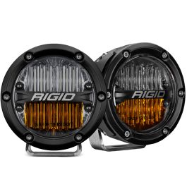 Pod LED Rigid 360-Series PRO SAE Fog Yellow/White Pair | Off-Road