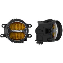 Pod LED Rigid Toyota 4Runner/Tundra (14+) & Tacoma (16+) 360-Series SAE Fog Light Kit Yellow | Off-Road