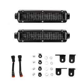 Barra LED Rigid Toyota Tundra (22+), Sequoia (23+), Tacoma (24+), 4Runner (25+) SAE Fog Light Kit | Off-Road