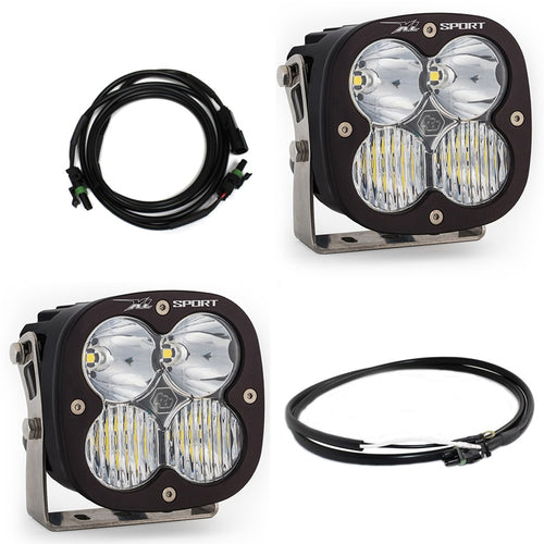 Luz Auxiliar LED Baja Designs Jeep JL/JT XL Sport Bumper kit de luces | Jeep 2020-2026 Gladiator; 2018-2026 Wrangler JL; NOTE: con OE Steel Bumper