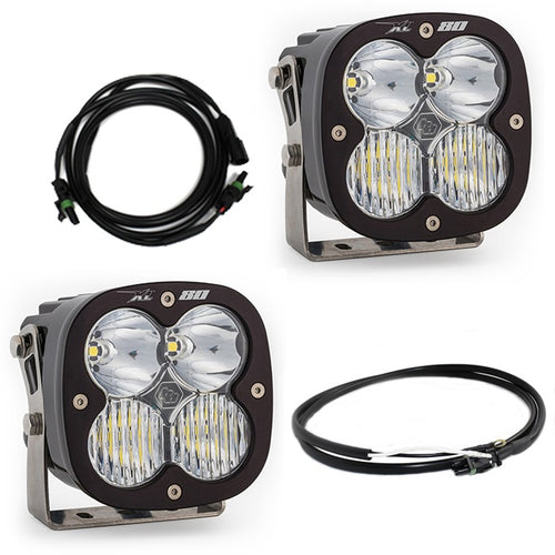 Luz Auxiliar LED Baja Designs Jeep JL/JT XL80 Bumper kit de luces | Jeep 2020-2026 Gladiator; 2018-2026 Wrangler JL; NOTE: con OE Steel Bumper