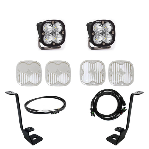 Kit de Luces A-Pillar Baja Designs Ford Squadron Sport A-Pillar Light Kit | Ford 2021-23 F-150