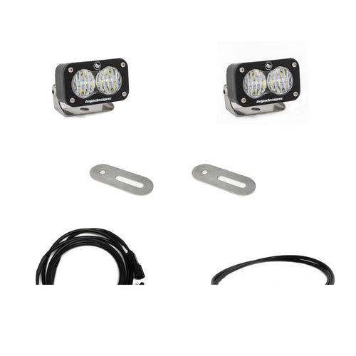 Luz Auxiliar LED Baja Designs Ford S2 Sport Dual Reverse kit de luces | Ford 2017-22 F-250 Super Duty; 2017-22 F-350 Super Duty