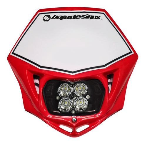 Luz Auxiliar LED Baja Designs Motorcycle Squadron Pro (A/C) Headlight Kit con Shell | Universal