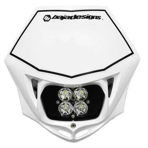 Luz Auxiliar LED Baja Designs Motorcycle Squadron Pro (A/C) Headlight Kit con Shell | Universal