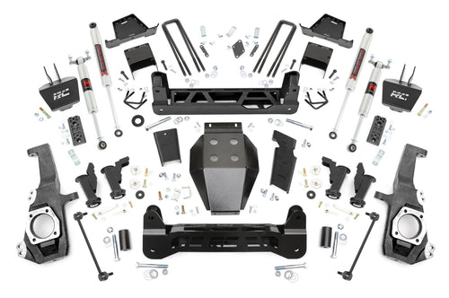 Kit de Elevación de 7 Pulgadas | Caída por Torsión | con Resortes de Carga Extra | Chevy/GMC 2500HD/3500HD (20-26)