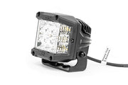 3 Inch LED Serie Cromado Lights | Ángulo Amplio Osram | Pair