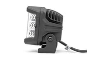 3 Inch LED Serie Cromado Lights | Ángulo Amplio Osram | Pair