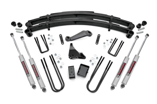 Kit de Elevación de 6 Pulgadas | Bloques Traseros | Ford F-250/F-350 Super Duty 4WD (1999-2004)
