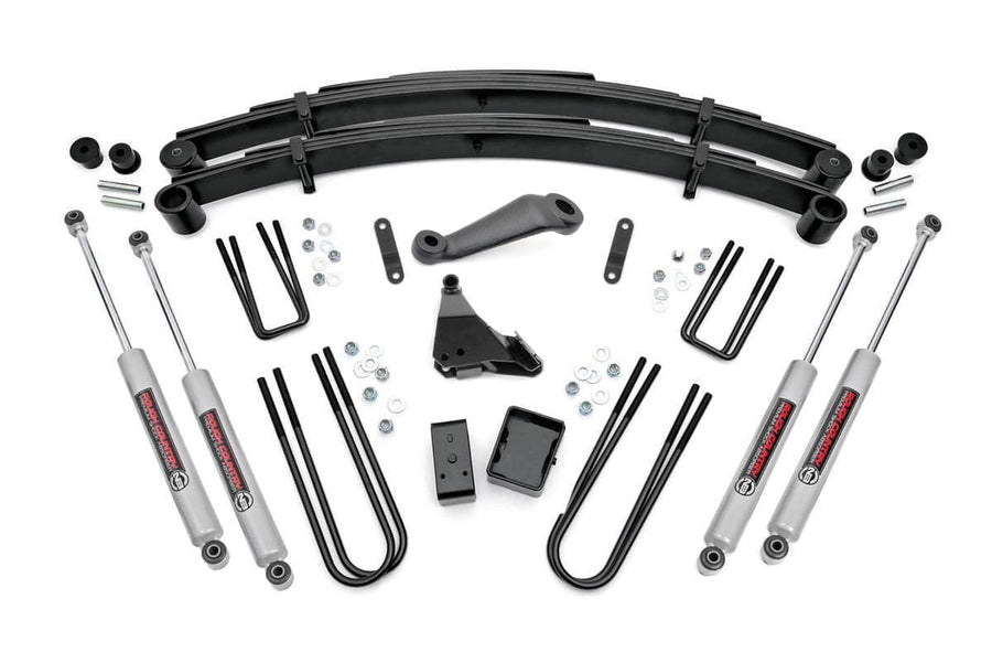 Kit de Elevación de 6 Pulgadas | Bloques Traseros | Ford F-250/F-350 Super Duty 4WD (1999-2004)