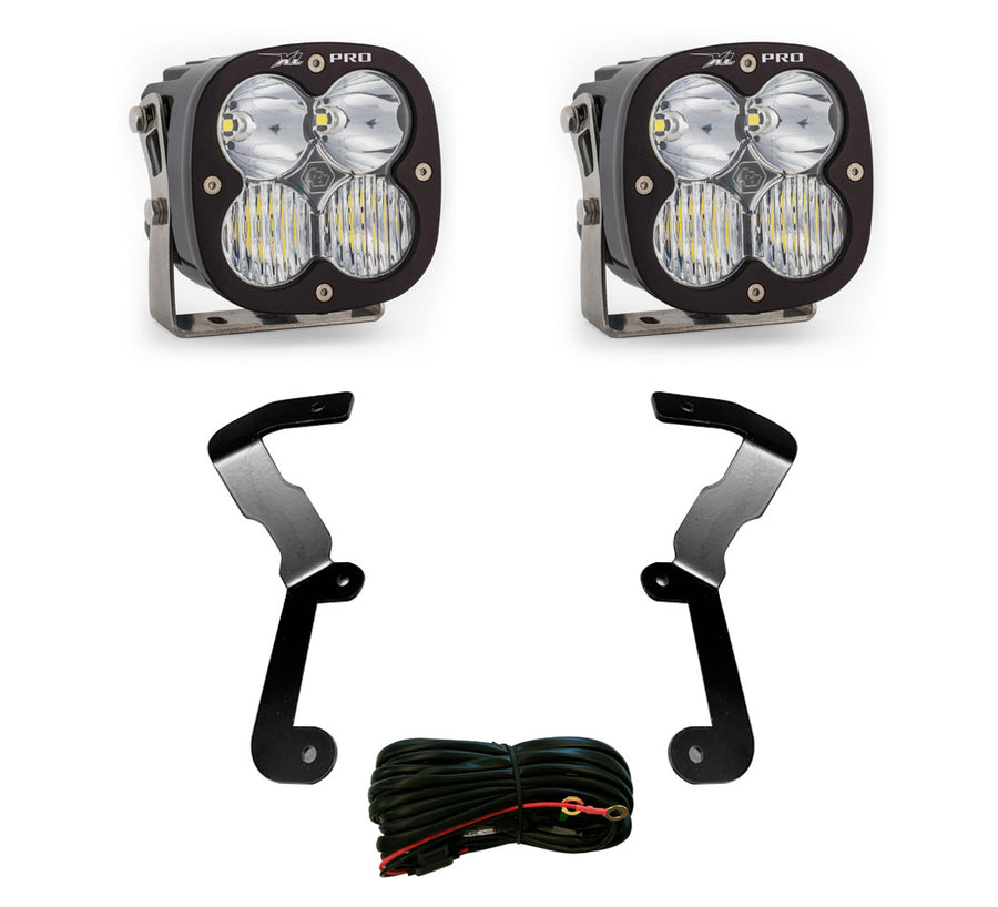 Kit de luces para pilar A Baja Designs GMC XL Pro A-Pillar Light Kit - GMC 2019-22 Sierra 1500 (Light Pattern: Driving/Combo, Color: Clear)