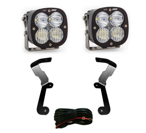 Kit de luces para pilar A Baja Designs GMC XL80 A-Pillar Light Kit - GMC 2019-22 Sierra 1500 (Light Pattern: Driving/Combo, Color: Clear)