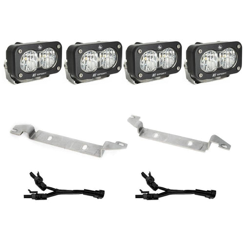 Kit de Faros de Niebla Baja Designs Toyota S2 Sport Dual Fog Pocket Light Kit | Toyota 2022-2026 Tundra