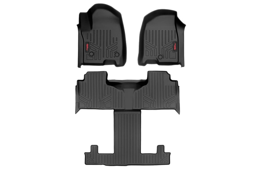 Tapetes | Delantero y Trasero | FR/RR Individual | Chevy/GMC Tahoe/Yukon 2WD/4WD (21-26)
