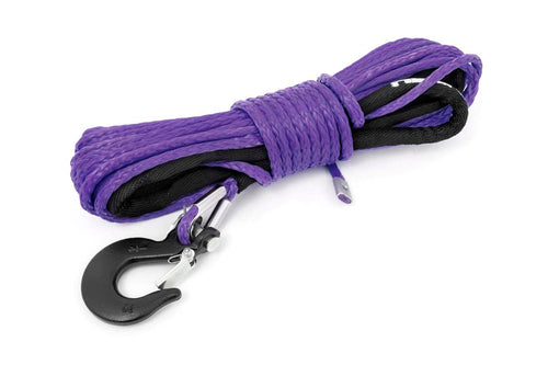Cuerda Sintética | 1/4 Inch | 50 Ft | Purple