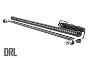 50 Inch LED Serie Negro Light Bar | Single Row | Blanco Frío DRL