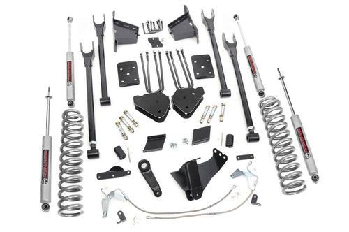 Kit de Elevación de 6 Pulgadas | 4 Link | No OVLD | Ford F-250 Super Duty 4WD (2015-2016)