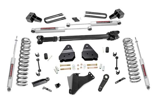 Kit de Elevación de 4.5 Pulgadas | Rueda Doble (DRW) | Flecha Cardán Delantera | Ford F-350 Super Duty 4WD (17-22)