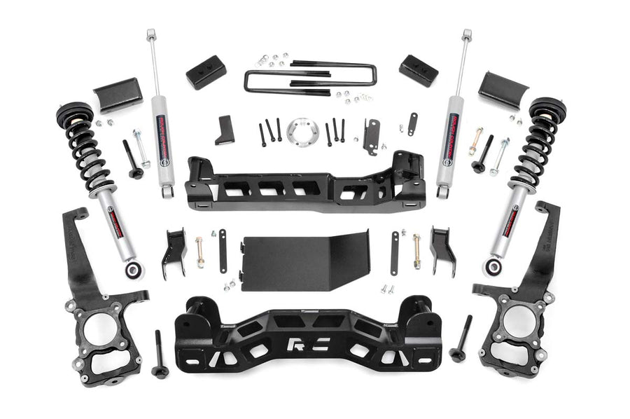 Kit de Elevación de 4 Pulgadas | N3 Struts | Ford F-150 4WD (2011-2013)