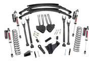 Kit de Elevación de 8 Pulgadas | 4 Link | RR Resortes | Ford F-250/F-350 Super Duty (05-07)