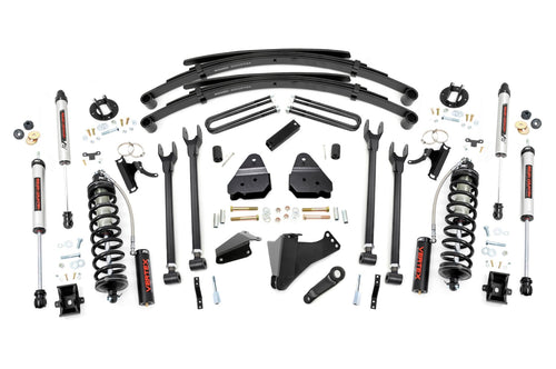 Kit de Elevación de 6 Pulgadas | Gasolina | 4 Link | RR Spring | C/O | Ford F-250/F-350 Super Duty (05-07)