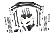 Kit de Elevación de 8 Pulgadas | 4 Link | RR Resortes | Ford F-250/F-350 Super Duty (05-07)