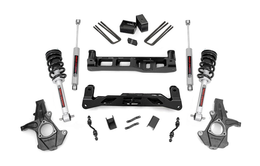 Kit de Elevación de 5 Pulgadas | Aluminio/Acero Estampado | N3 Struts | Chevy/GMC 1500 (14-18 & Classic)