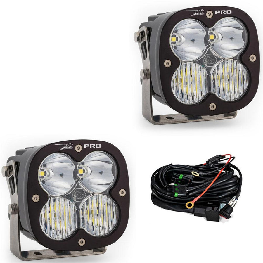 Luz auxiliar LED Baja Designs XL Pro LED Auxiliary Light Pod Pair - Universal (Light Pattern: Driving/Combo, Color: Clear)