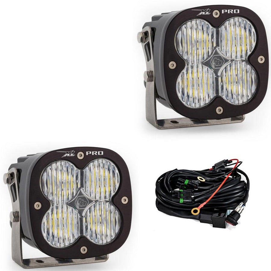 Luz auxiliar LED Baja Designs XL Pro LED Auxiliary Light Pod Pair - Universal (Light Pattern: Wide Cornering, Color: Clear)