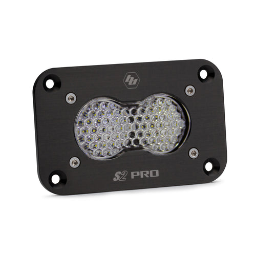 Luz Auxiliar LED Baja Designs S2 Pro negro Flush Mount LED Auxiliary Light Pod | Universal