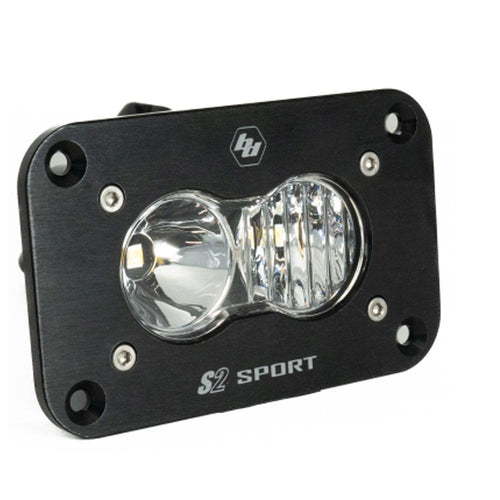 Luz Auxiliar LED Baja Designs S2 Sport negro Flush Mount LED Auxiliary Light Pod | Universal