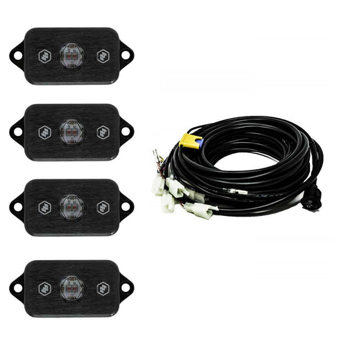 Kit de Rock Lights Baja Designs LED Rock kit de luces | Universal