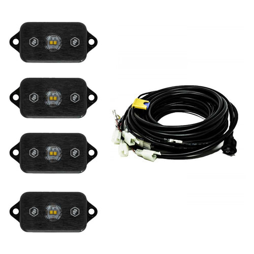 Kit de Rock Lights Baja Designs LED Rock kit de luces | Universal