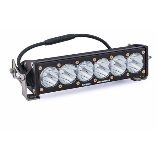 Barra de luz LED Baja Designs OnX6+ Straight LED Light Bar - Universal (Size: 10 Inch, Light Pattern: Spot, Color: Clear)