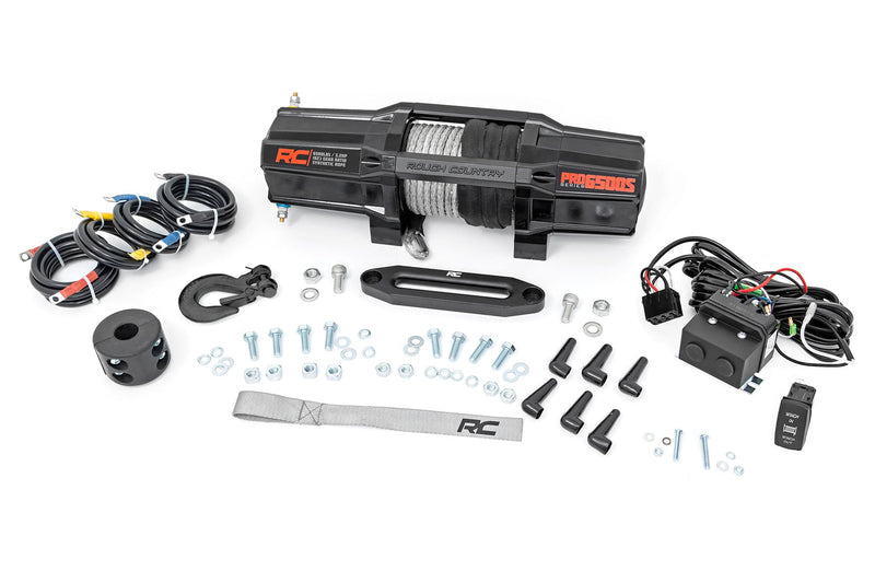 Winch Rough Country 6,500 Libras Sintetico