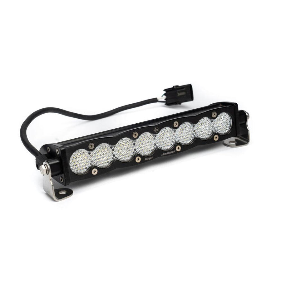 Barra de luz LED Baja Designs S8 Straight LED Light Bar - Universal (Size: 10 Inch, Light Pattern: Work/Scene, Color: Clear)