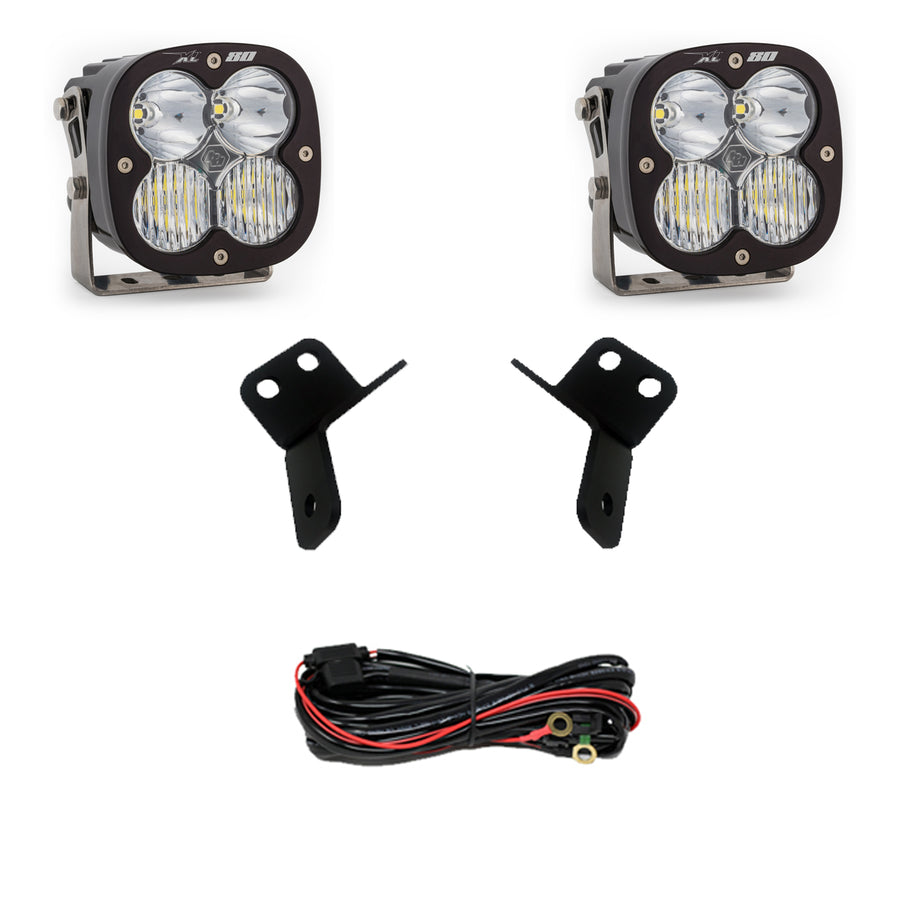 Kit de luces para pilar A Baja Designs Honda XL80 A-Pillar Light Kit - Honda 2019-23 Talon (Light Pattern: Driving/Combo, Color: Clear)