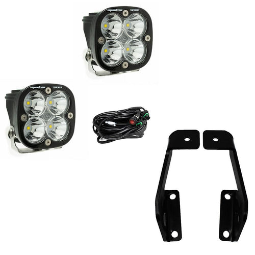 Kit de Luces A-Pillar Baja Designs Ford Squadron Sport A-Pillar Light Kit | Ford 2009-14 F-150; 2010-2014 SVT Raptor