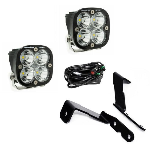 Kit de Luces A-Pillar Baja Designs Chevy/GMC Squadron Sport A-Pillar Light Kit | Chevy/GMC 2007-13 Avalanche / Silverado/Sierra 1500/2500HD/3500HD {'07 New Body Style} / Tahoe / Yukon