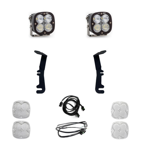 Kit de luces para pilar A Baja Designs RAM XL80 A-Pillar Light Kit - RAM 2019-24 1500 Rebel; 2021-24 1500 TRX (Light Pattern: Driving/Combo, Color: Clear)