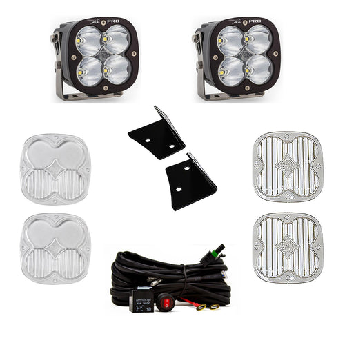 Kit de Luces A-Pillar Baja Designs Jeep JK XL Pro A-Pillar Light Kit | Jeep 2007-18 Wrangler JK